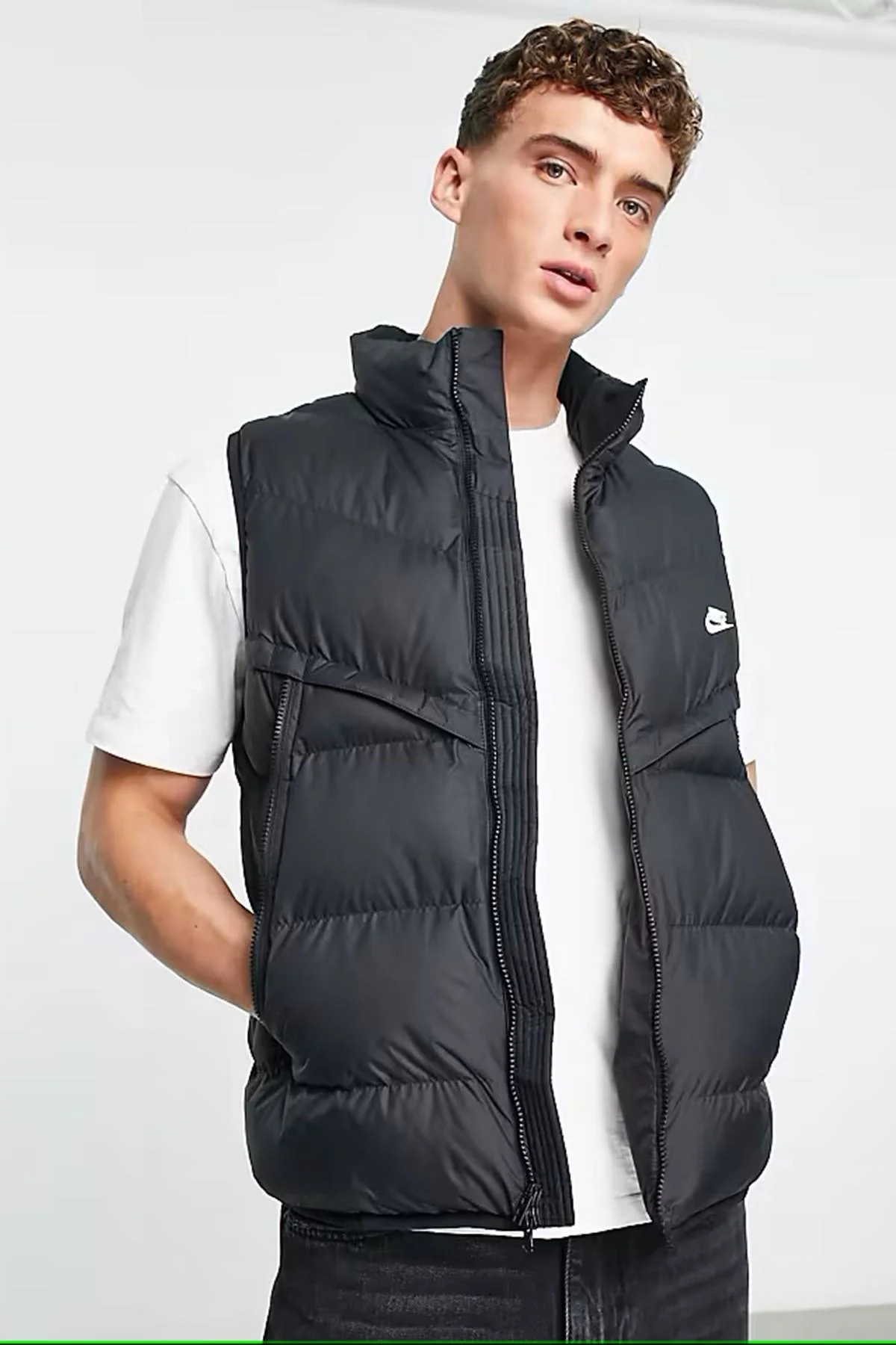 Nike Sportswear Storm Fit Windrunner Synthetic Fill Men's Vest Erkek Su İtici Şişme Yelek Siyah Fiyatı, Yorumları ve Özellikleri