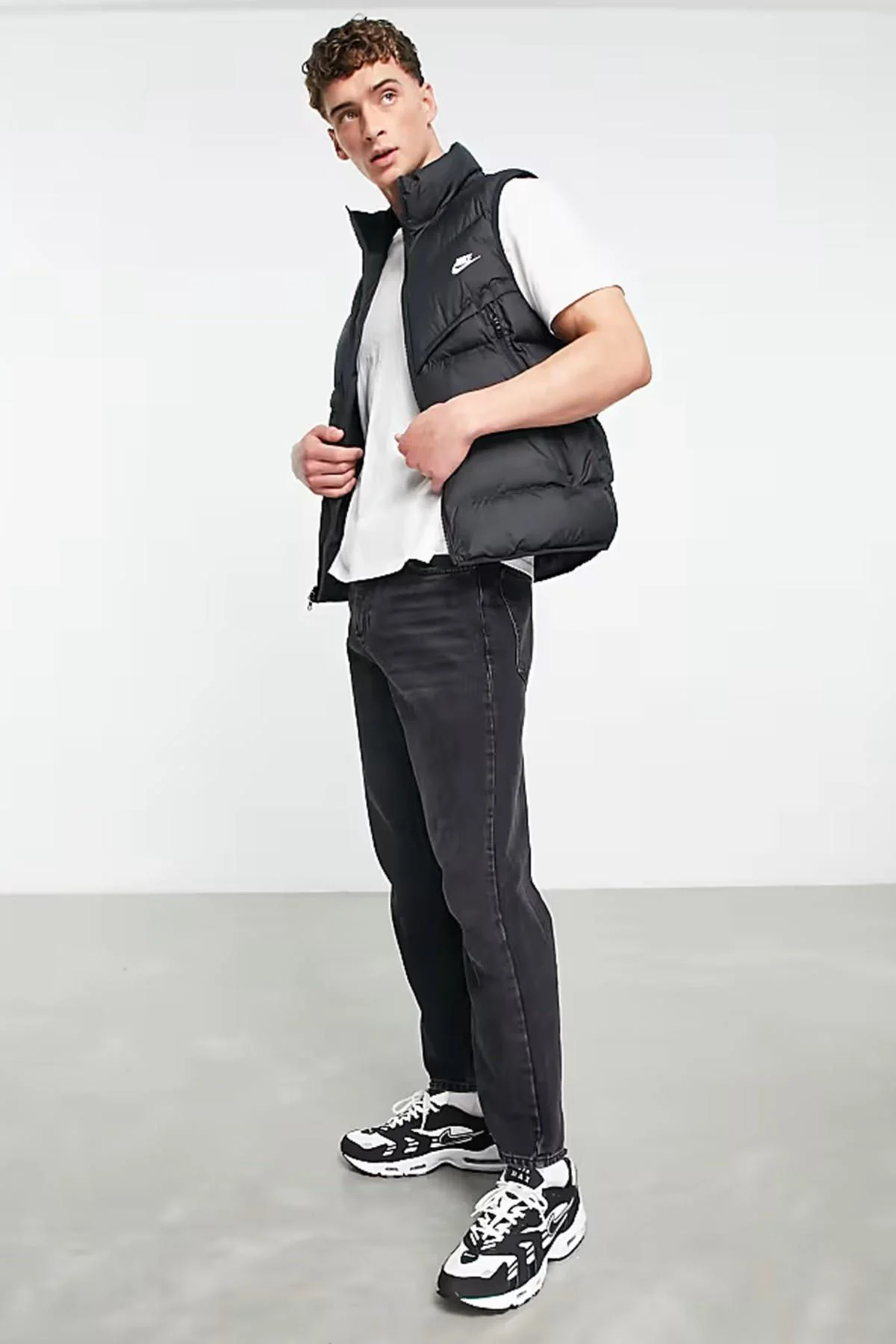 Nike Sportswear Storm Fit Windrunner Synthetic Fill Men's Vest Erkek Su İtici Şişme Yelek Siyah Fiyatı, Yorumları ve Özellikleri