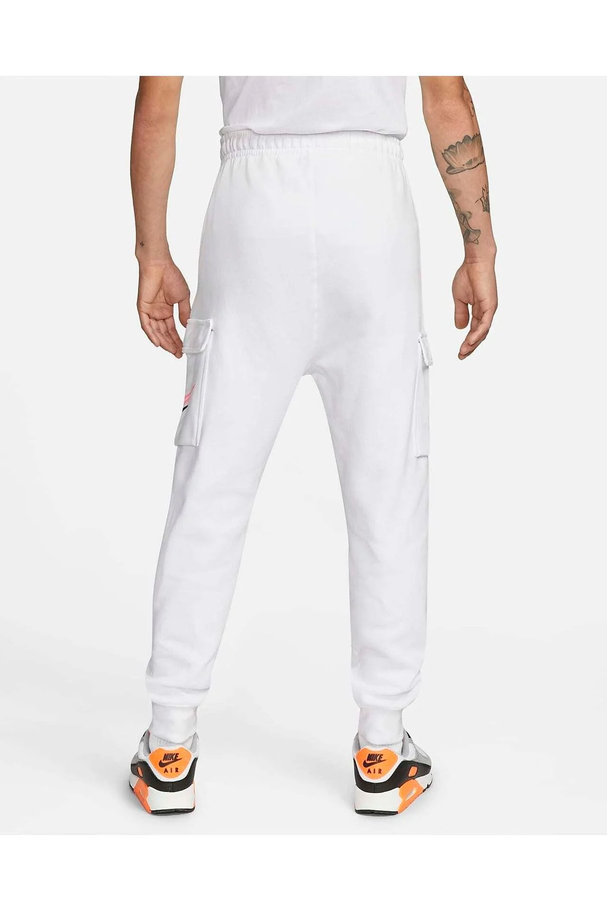 Nike Sportswear Style Essential Utility Kargo Cepli Erkek Eşofman Altı Beyaz Nike Sportswear Style Essential Utility Kargo Cepli Erkek Eşofman Altı Beyaz