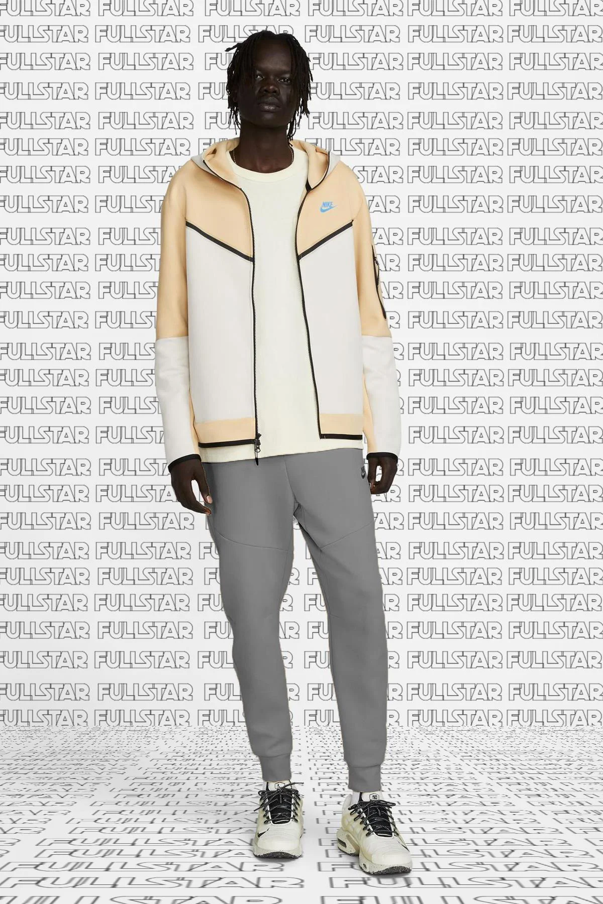 Nike Sportswear Tech Fleece Full Zip Hoodie Fermuarlı Kapüşonlu Sweatshirt Bej Fiyatı, Yorumları ve Özellikleri