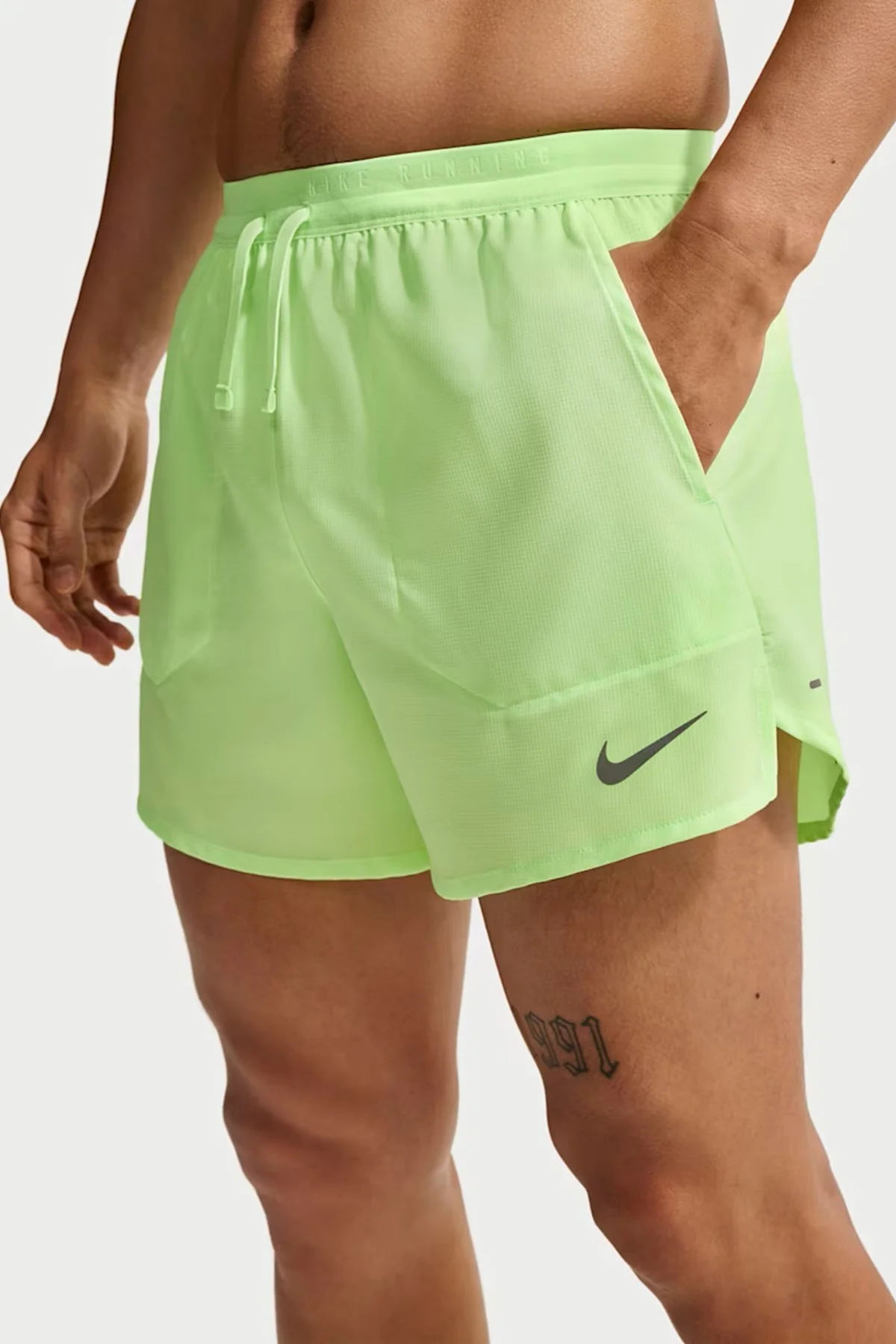 Nike Stride Dri-Fit 5 Brief-Lined Running Shorts 5 İnch Slip Astarlı Reflektörlü Erkek Koşu Şortu Yeşil Fiyatı, Yorumları ve Özellikleri