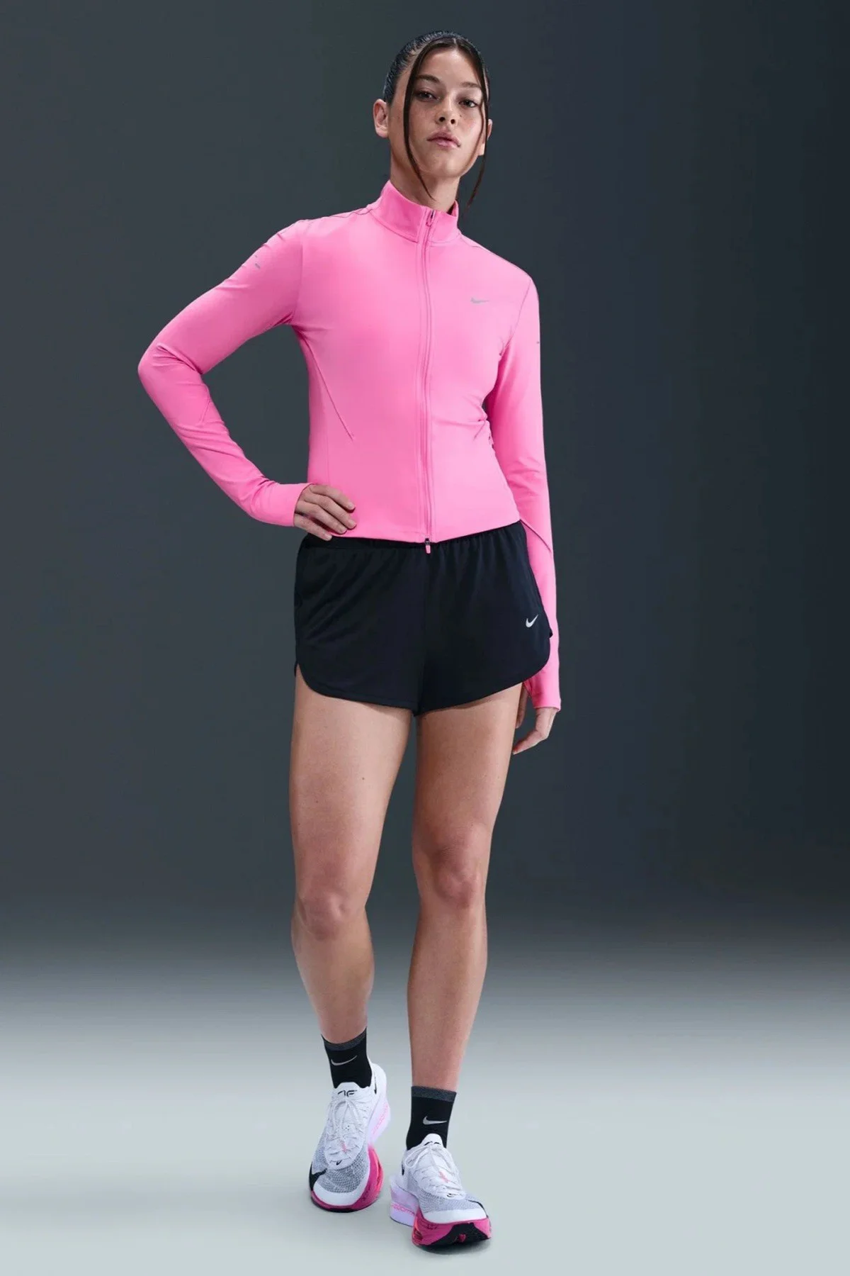 Nike Swift Dri-Fit Midlayer Womens Running Jacket Reflektörlü Fermuarlı Kadın Koşu Ceketi Pembe Nike Swift Dri-Fit Midlayer Womens Running Jacket Reflektörlü Fermuarlı Kadın Koşu Ceketi Pembe Fiyatı, Yorumları ve Özellikleri