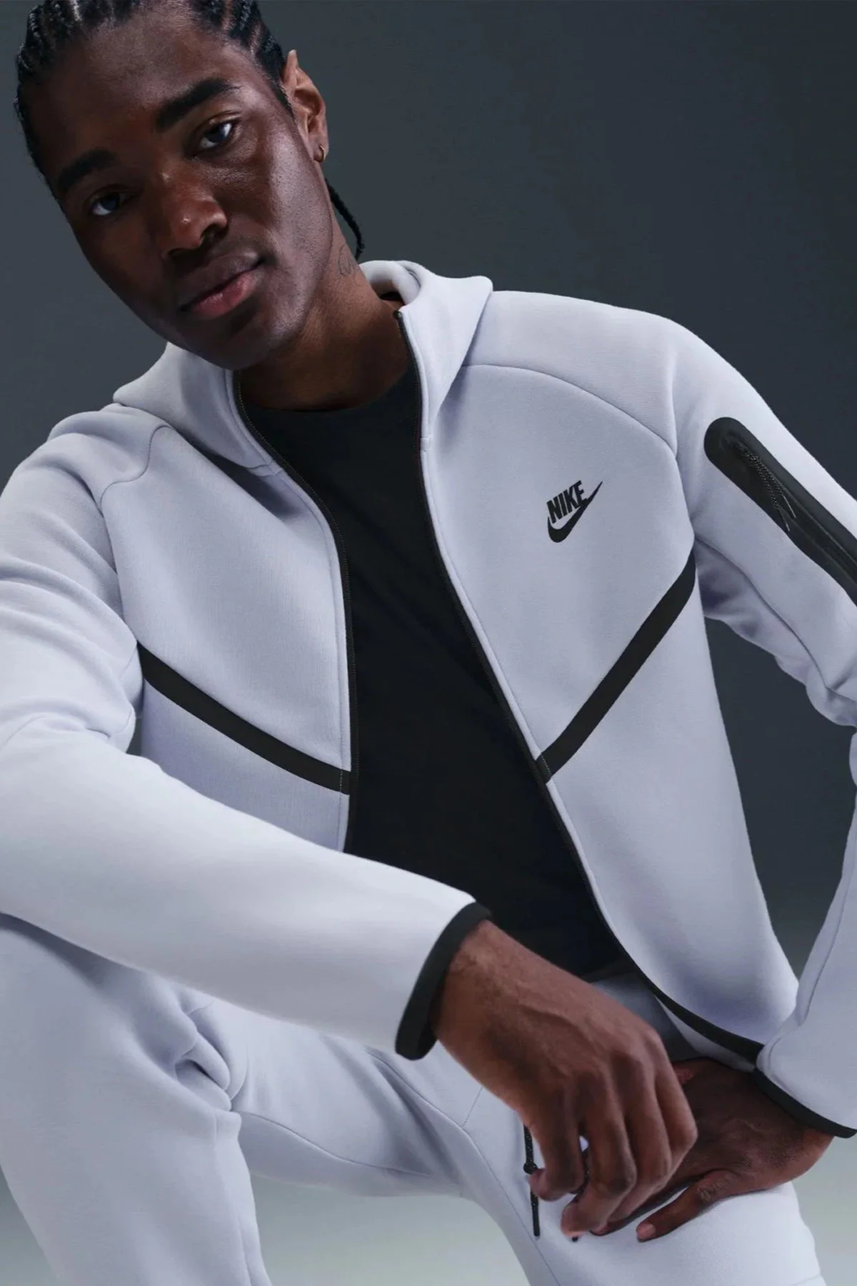 Nike Tech Fleece Full Zip Windrunner Hoodie Kapüşonlu Unisex Sweatshirt Mor Fiyatı, Yorumları ve Özellikleri