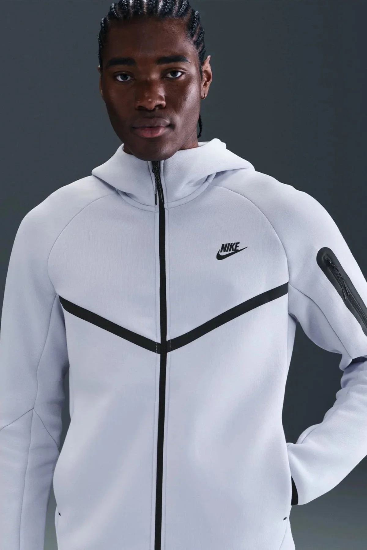 Nike Tech Fleece Full Zip Windrunner Hoodie Kapüşonlu Unisex Sweatshirt Mor Fiyatı, Yorumları ve Özellikleri
