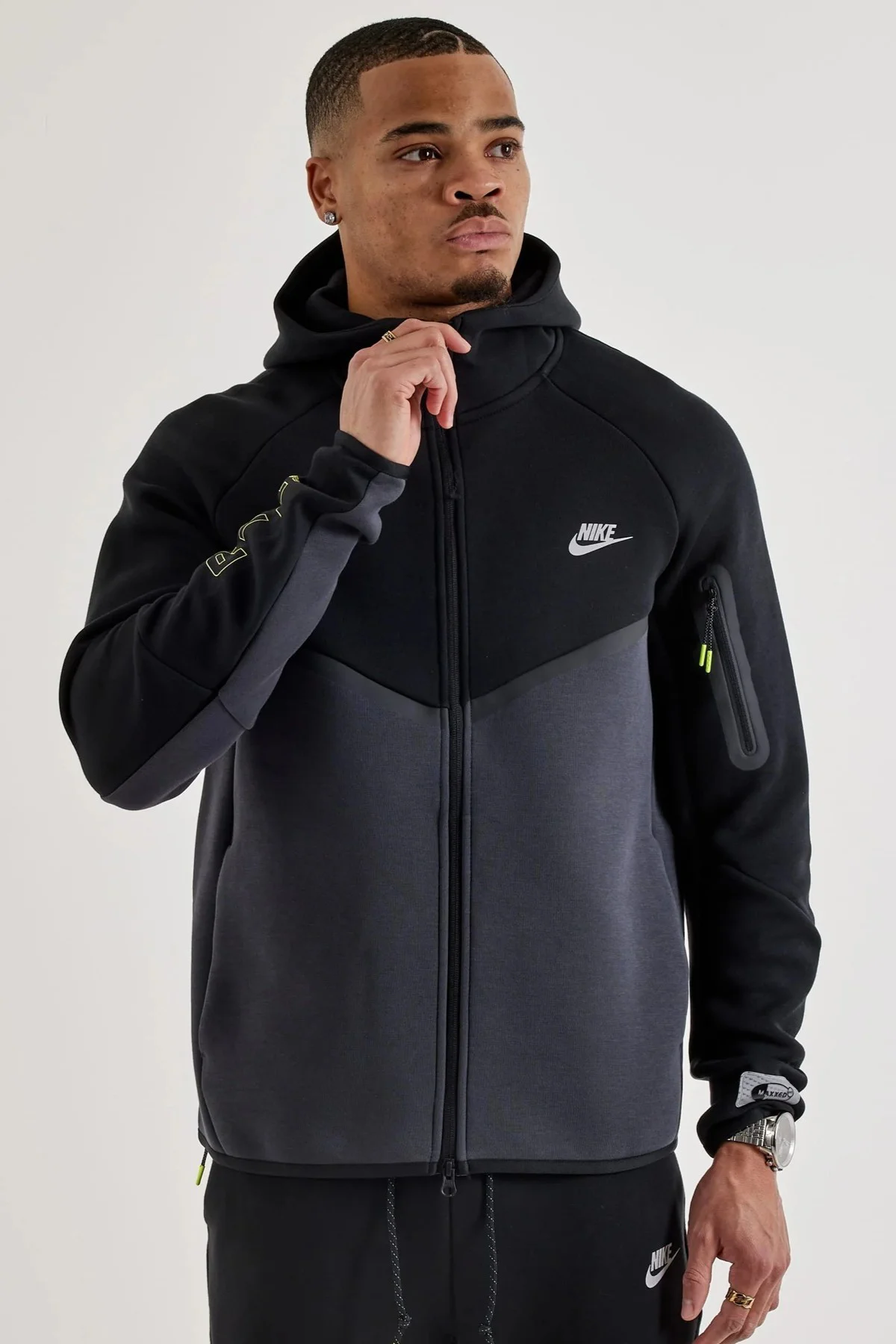 Nike Tech Fleece Full Zip Windrunner Hoodie Kapüşonlu Unisex Sweatshirt Siyah Fiyatı, Yorumları ve Özellikleri