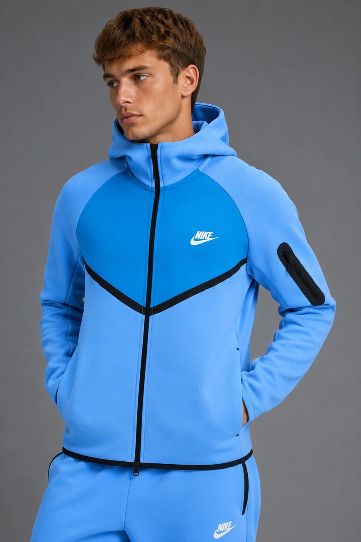 Nike Tech Fleece Mix Wr Full Zip Hoodie Kapüşonlu Unisex Sweatshirt Mavi Nike Tech Fleece Mix Wr Full Zip Hoodie Kapüşonlu Unisex Sweatshirt Mavi Fiyatı, Yorumları ve Özellikleri