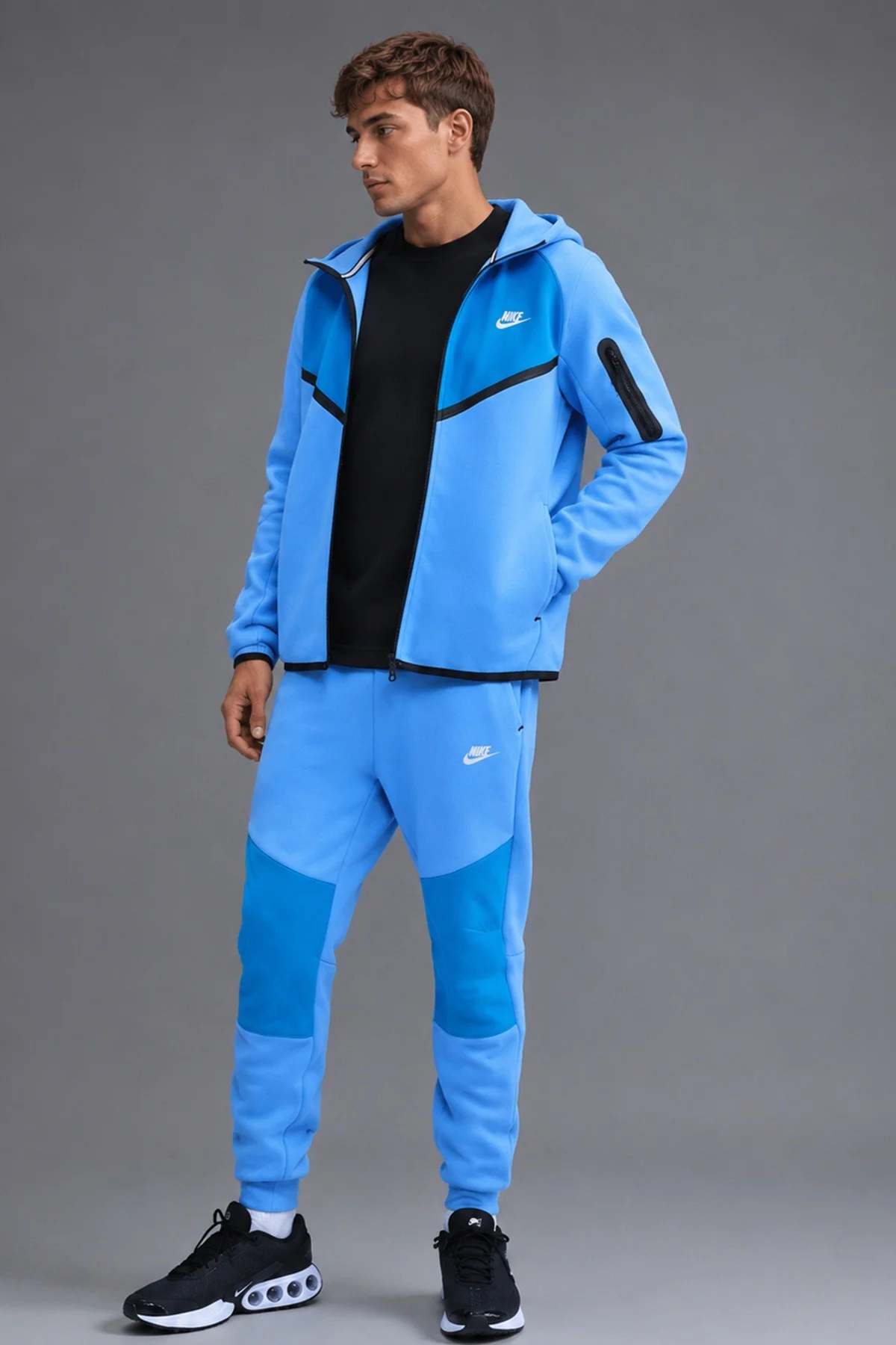 Nike Tech Fleece Mix Wr Full Zip Hoodie Kapüşonlu Unisex Sweatshirt Mavi Nike Tech Fleece Mix Wr Full Zip Hoodie Kapüşonlu Unisex Sweatshirt Mavi Fiyatı, Yorumları ve Özellikleri