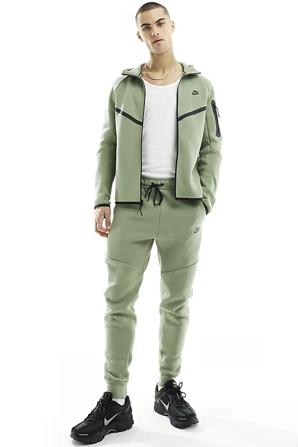 Nike Tech Fleece Slim Fit Men’s Track Jogger Pants Erkek Dar Kesim Eşofman Altı Yeşil Fiyatı, Yorumları ve Özellikleri