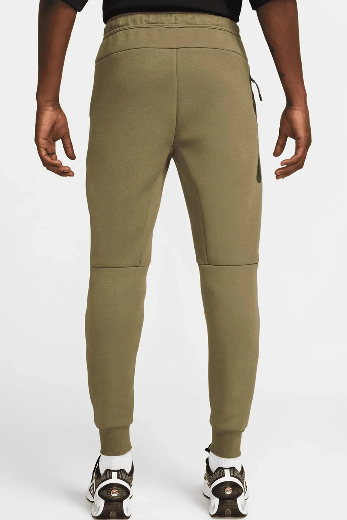 Nike Tech Fleece Slim Fit Men’s Track Jogger Pants Erkek Dar Kesim Eşofman Altı Yeşil-Haki