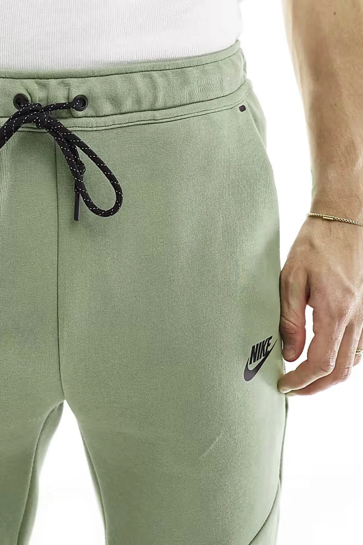 Nike Tech Fleece Slim Fit Men’s Track Jogger Pants Erkek Dar Kesim Eşofman Altı Yeşil Fiyatı, Yorumları ve Özellikleri
