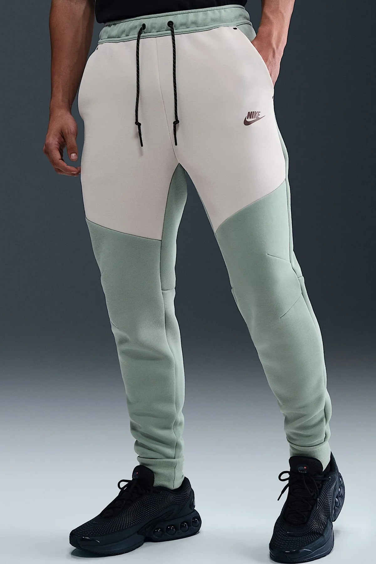 Nike Tech Fleece Slim Fit Men’s Track Jogger Pants Erkek Dar Kesim Eşofman Altı Turkuaz Bej Nike Tech Fleece Slim Fit Men’s Track Jogger Pants Erkek Dar Kesim Eşofman Altı Turkuaz Bej