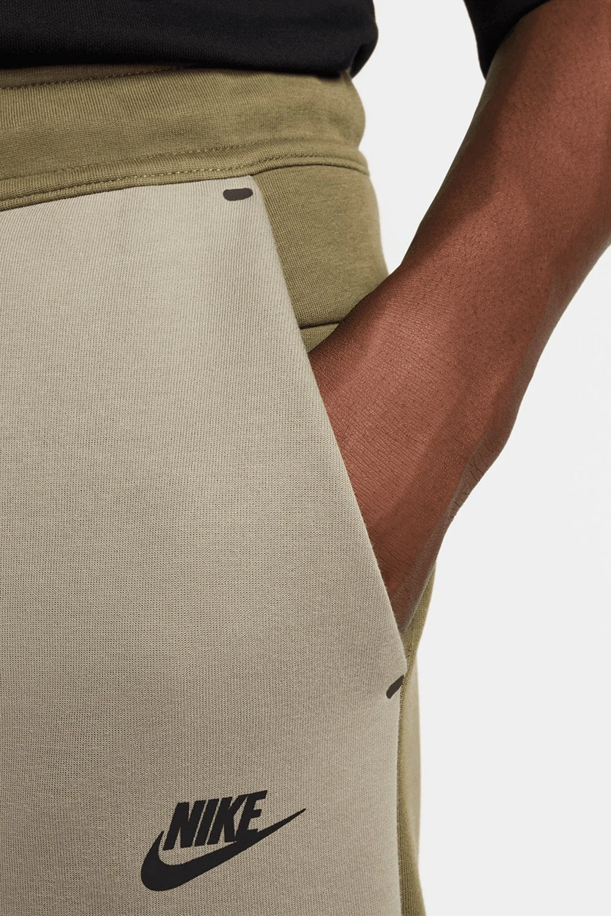 Nike Tech Fleece Slim Fit Men’s Track Jogger Pants Erkek Dar Kesim Eşofman Altı Yeşil-Haki