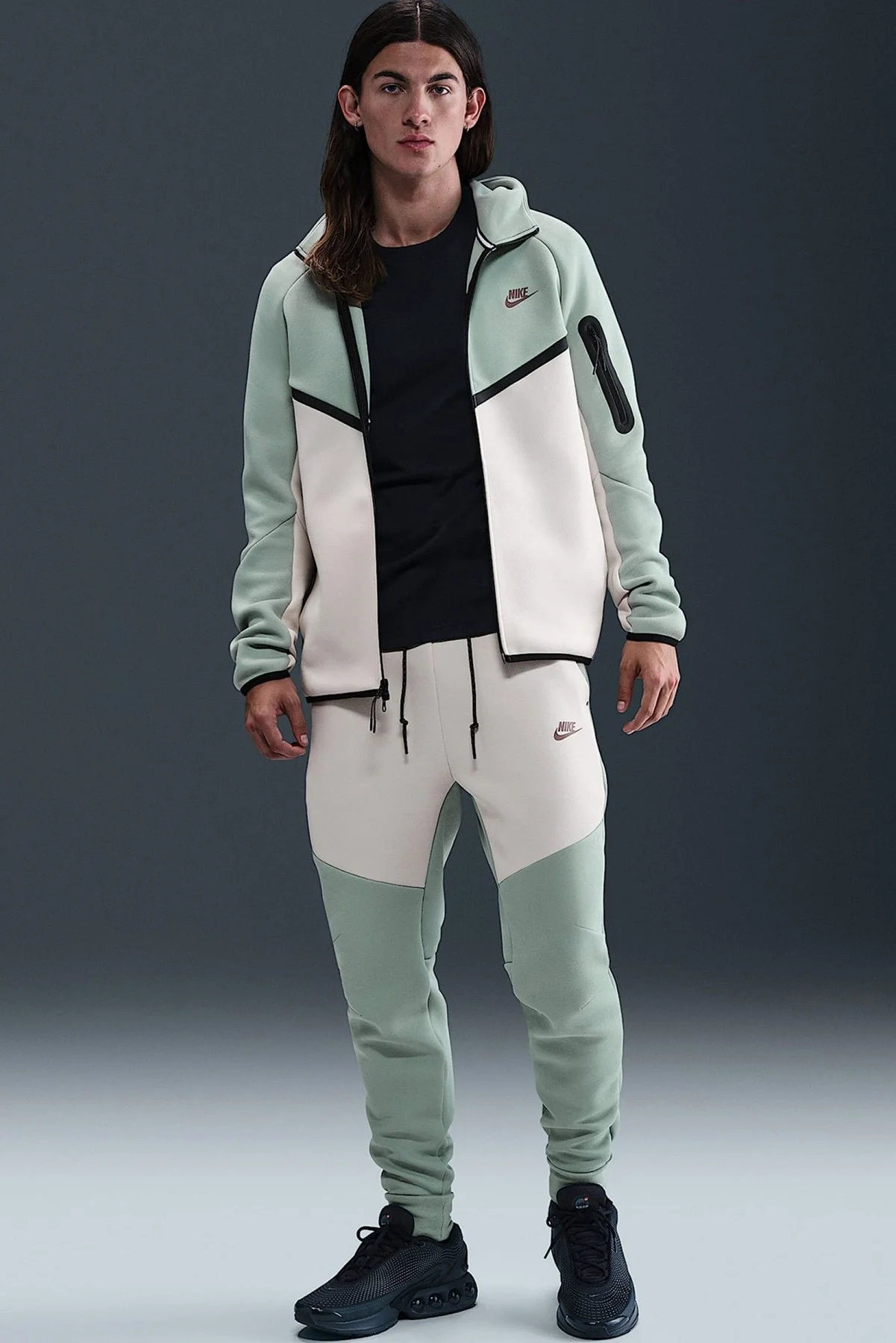 Nike Tech Fleece Slim Fit Men’s Track Jogger Pants Erkek Dar Kesim Eşofman Altı Turkuaz Bej Nike Tech Fleece Slim Fit Men’s Track Jogger Pants Erkek Dar Kesim Eşofman Altı Turkuaz Bej