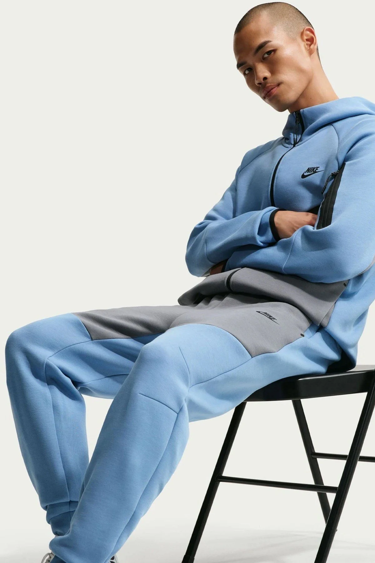 Nike Tech Fleece Slim Fit Men’s Track Jogger Pants Erkek Dar Kesim Eşofman Altı Mavi Gri Fiyatı, Yorumları ve Özellikleri