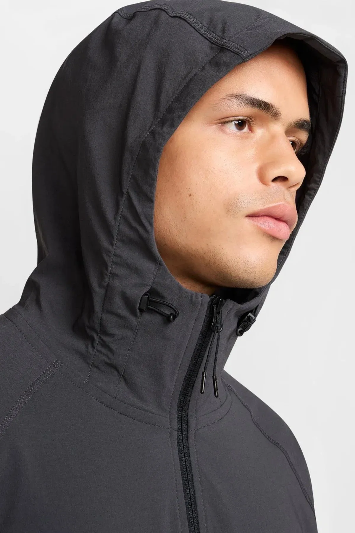 Nike Tech Woven Windrunner Full Zip Loose Fit Jacket Erkek Bol Kesim Dokuma Kapüşonlu Spor Ceket Antrasit Nike Tech Woven Windrunner Full Zip Loose Fit Jacket Erkek Bol Kesim Dokuma Kapüşonlu Spor Ceket Antrasit
