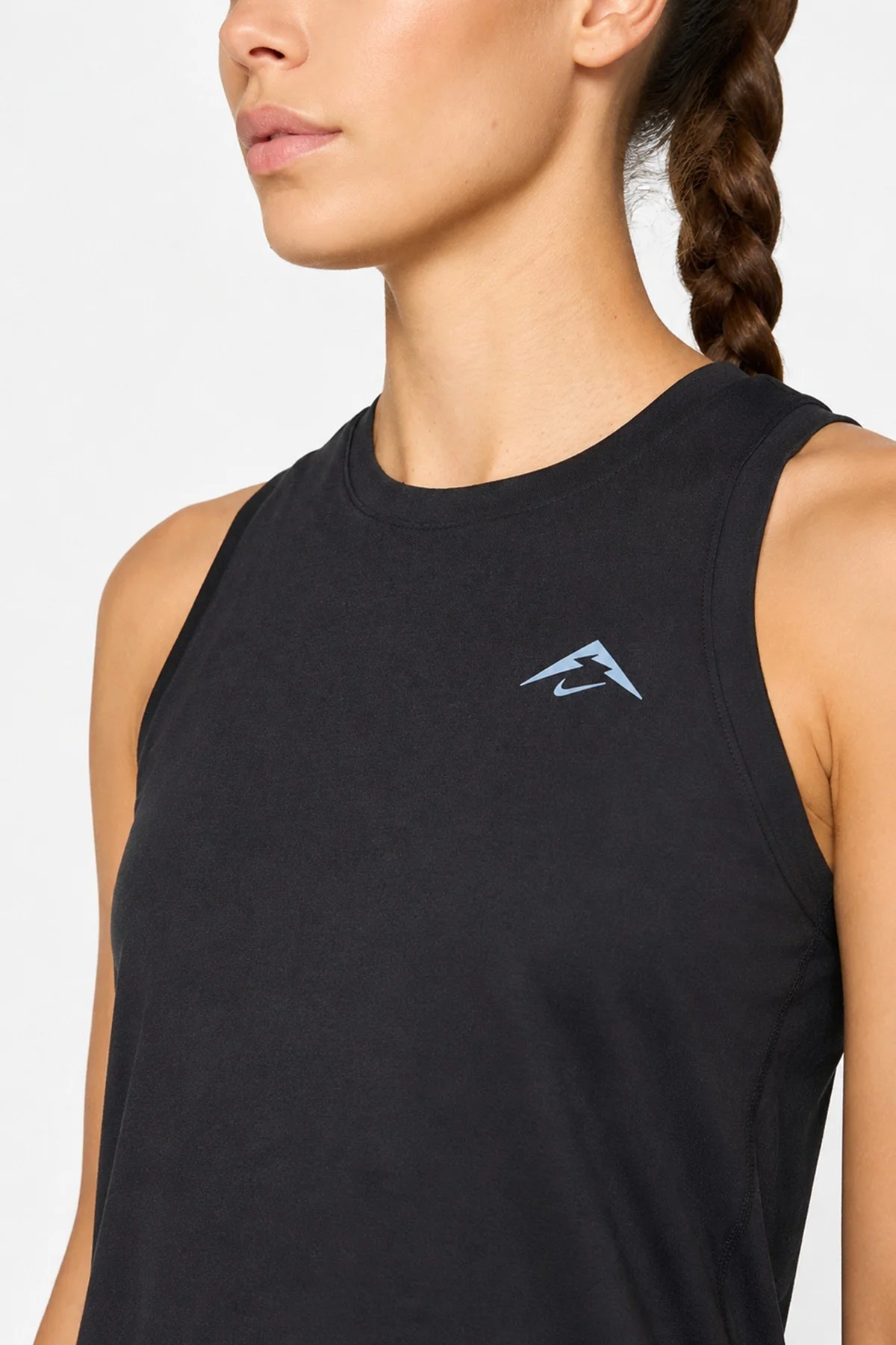 Nike Trail Women's Dri Fit Running Slim Fit Tank Top Black Kadın Koşu Antrenman Atleti Siyah Nike Trail Women's Dri Fit Running Slim Fit Tank Top Black Kadın Koşu Antrenman Atleti Siyah