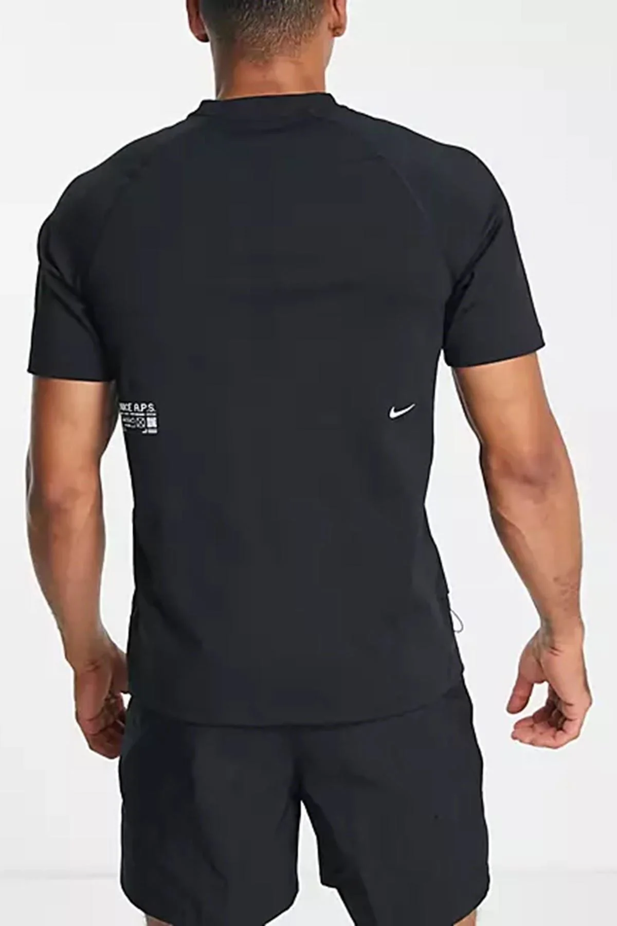 Nike Training Dri Fit ADV Tshirt Black Bol Kesim Dalgıç Kumaşı Erkek Antreman Tişört Siyah Nike Training Dri Fit ADV Tshirt Black Bol Kesim Dalgıç Kumaşı Erkek Antreman Tişört Siyah