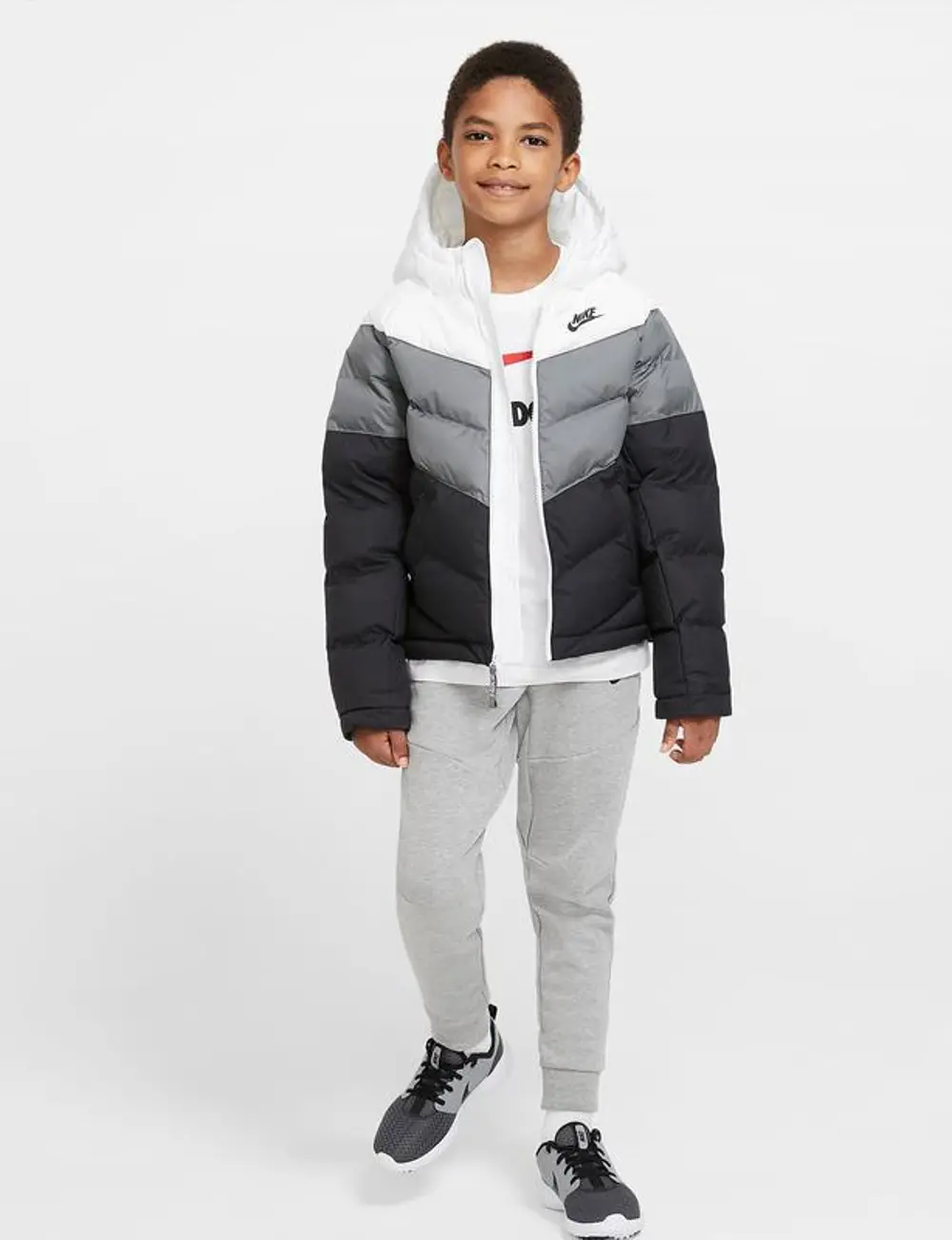 Nike Unisex Çocuk Mont Nsw Tf Synthetıc Fıll Jacket CU9157-103