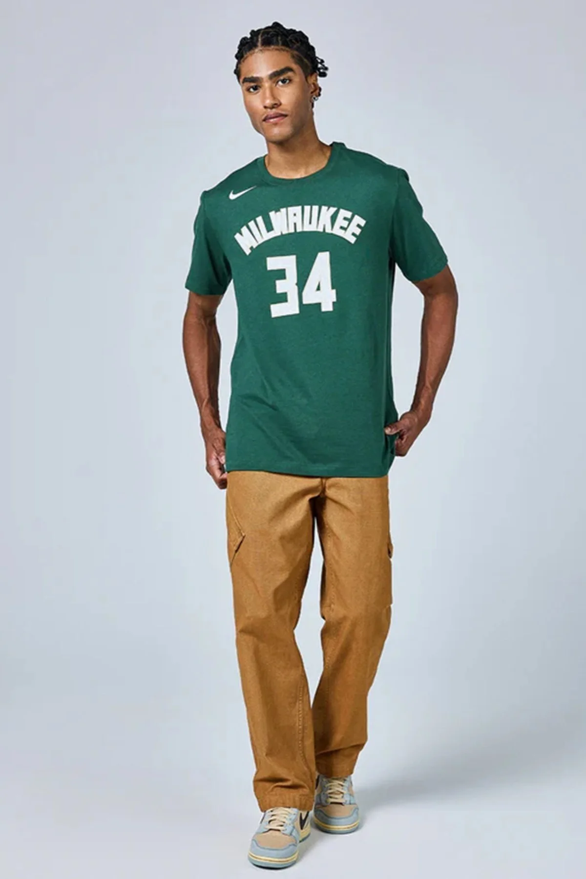 Nike Wilwaukee Bucks NBA Mens Tee Grafik Baskılı Pamuklu Erkek Tişört Yeşil Fiyatı, Yorumları ve Özellikleri