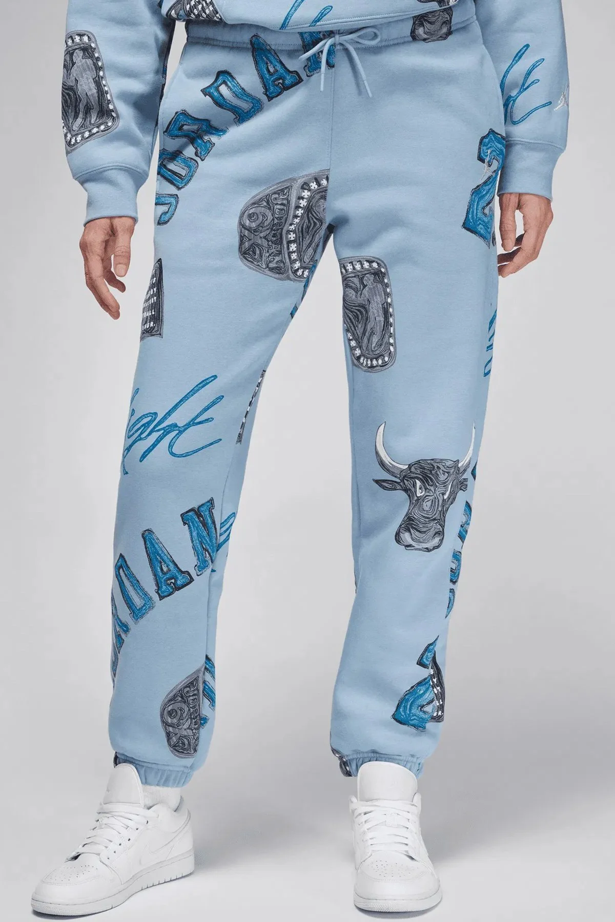 Nike Women's Jordan Brooklyn Fleece Jogger Kadın Eşofman Altı Mavi Nike Women's Jordan Brooklyn Fleece Jogger Kadın Eşofman Altı Mavi