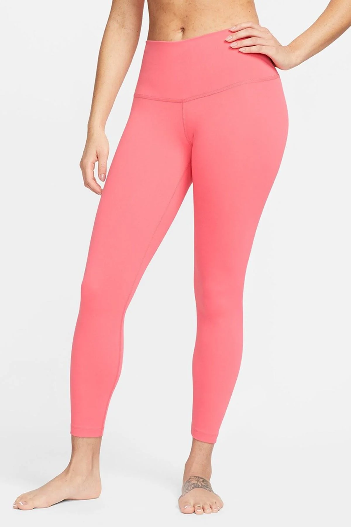 Nike Yoga Dri-Fit High-Rise 7/8  Yüksek Bel Toparlayıcı Kadın Tayt Pembe Fiyatı, Yorumları ve Özellikleri