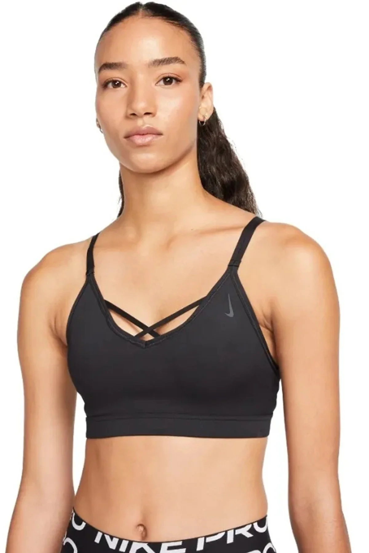Nike Yoga Dri-Fit Indy Womens Light-Support Padded Strappy Sports Bra Hafif Destekli Kadın Spor Bra Siyah Nike Yoga Dri-Fit Indy Womens Light-Support Padded Strappy Sports Bra Hafif Destekli Kadın Spor Bra Siyah Fiyatı, Yorumları ve Özellikleri