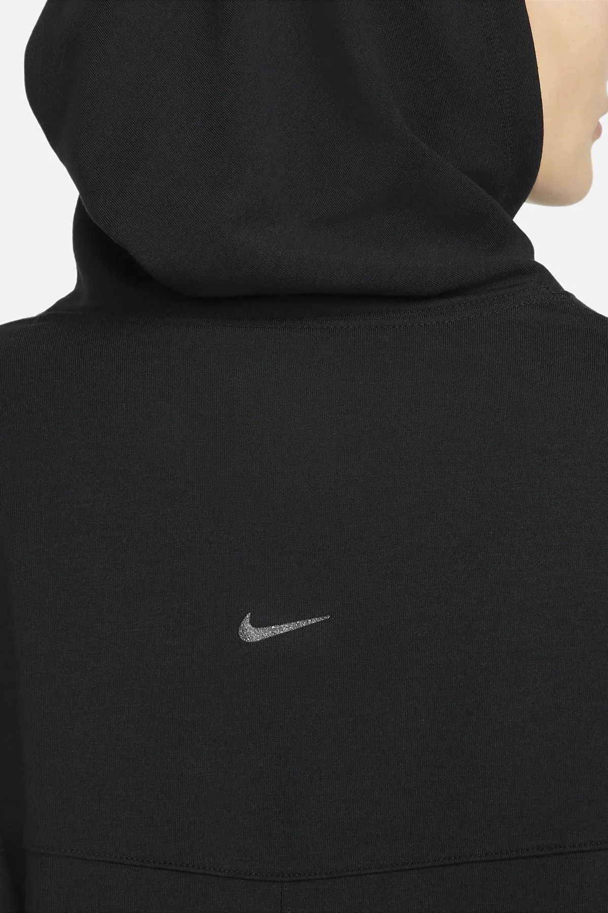Nike Yoga Dri Fit Women's Fleece Hoodie Kadın Kapüşonlu Yumuşak Sweatshirt Siyah Nike Yoga Dri Fit Women's Fleece Hoodie Kadın Kapüşonlu Yumuşak Sweatshirt Siyah