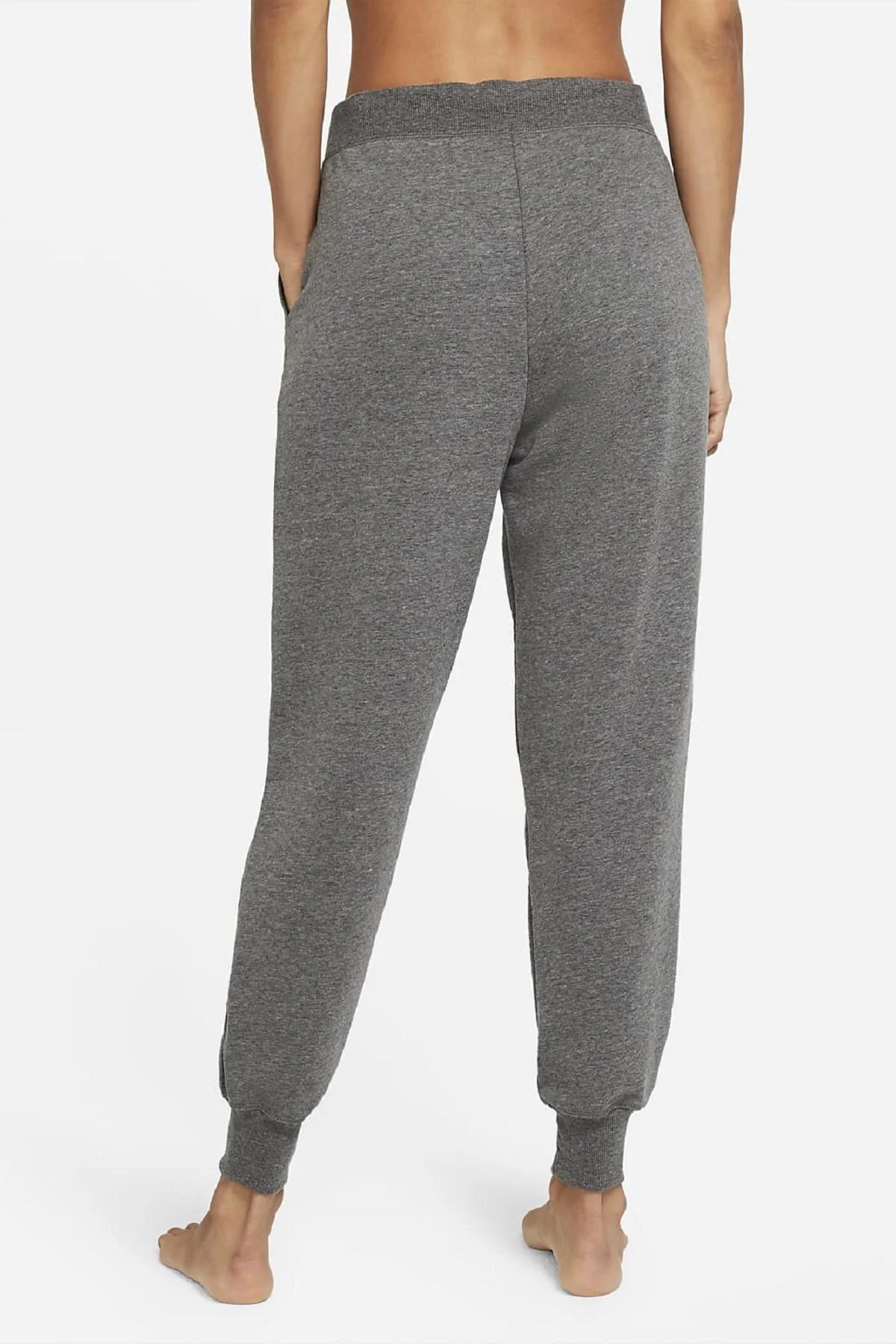 Nike Yoga Flow Hyper 7/8 Boy Kadın Eşofman Altı Gri