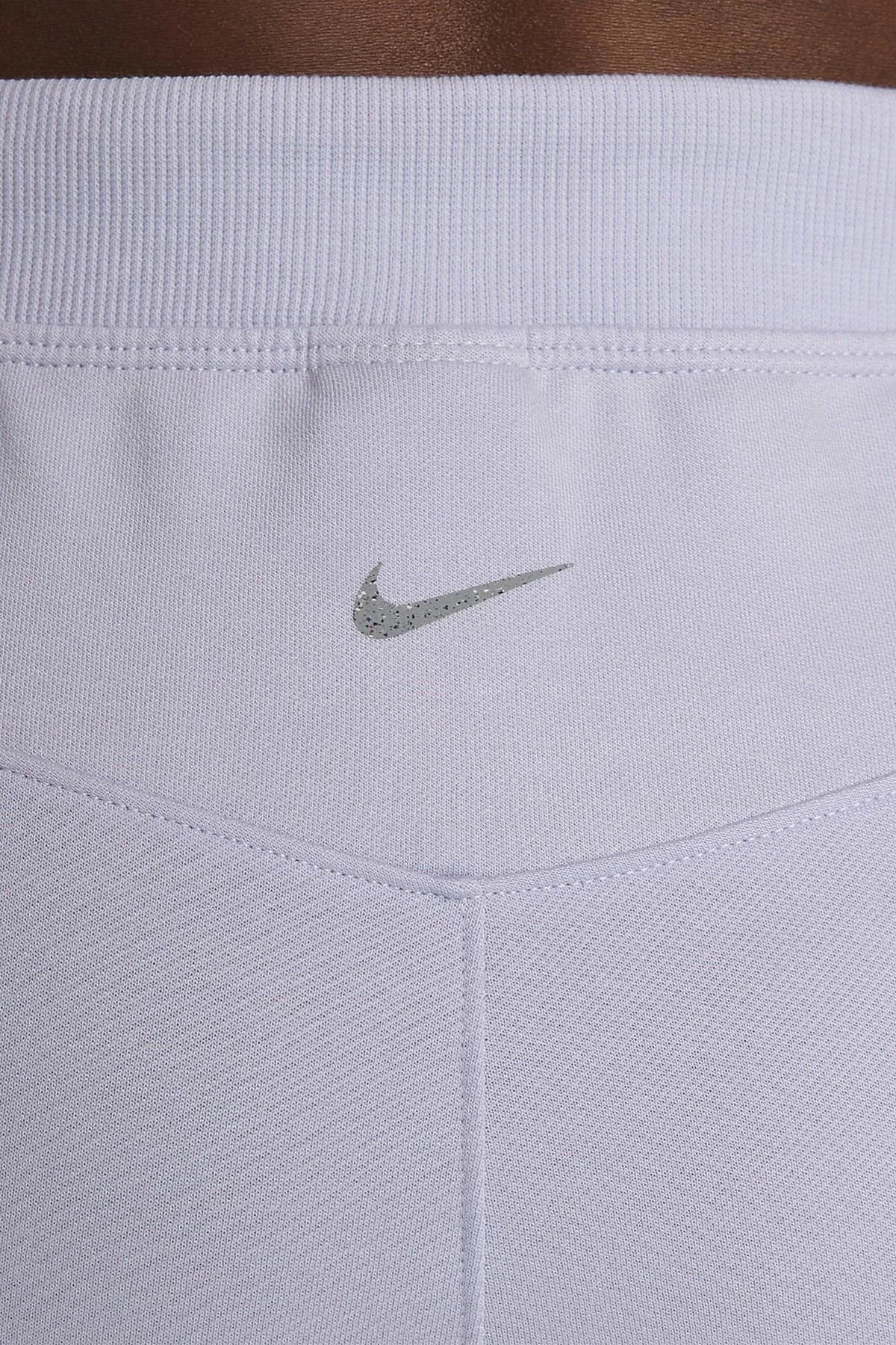 Nike Yoga Luxe 7/8 Fleece Soft Pants Purple Esnek Yumuşak Kadın Eşofman Altı Mor