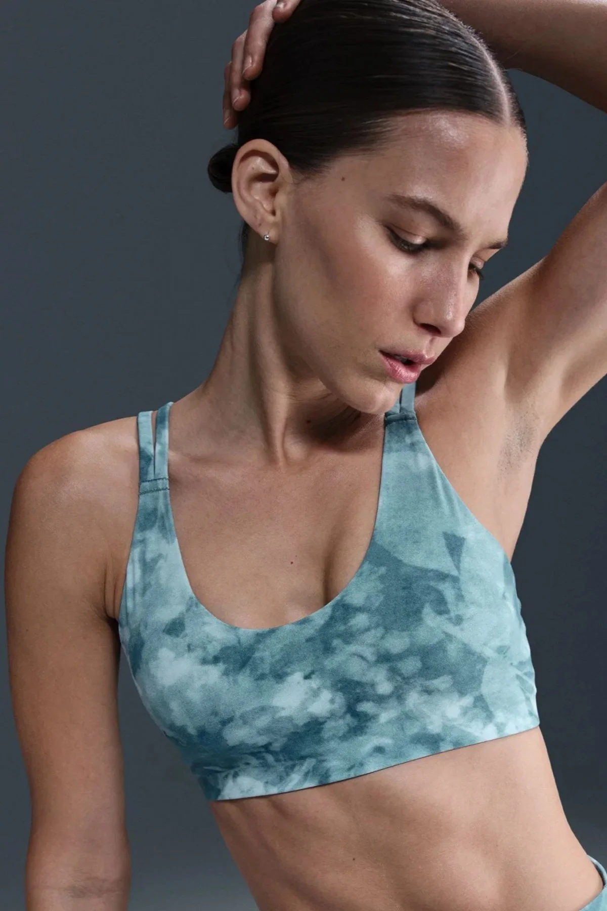 Nike Zenvy Light-Support Padded Printed Womens Bra Desenli Kadın Sporcu Sütyeni Mavi Fiyatı, Yorumları ve Özellikleri