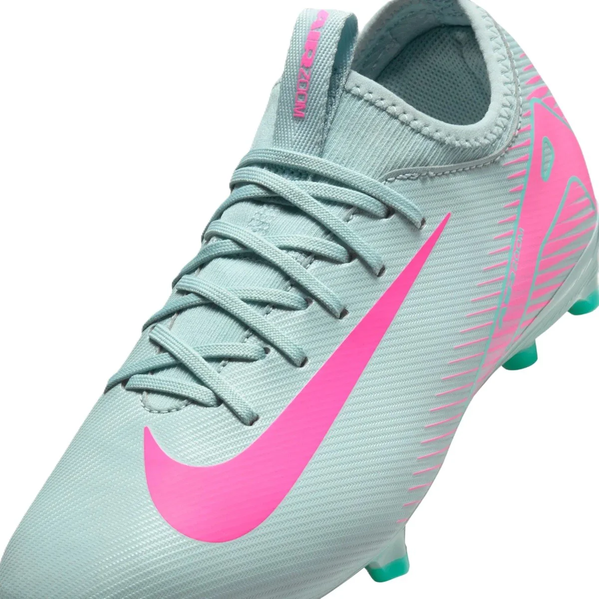 Nike Zoom Mercurial Vapor 16 Academy FG/MG Junior Football Shoes Çoklu Zemin Çocuk Futbol Ayakkabısı Pembe