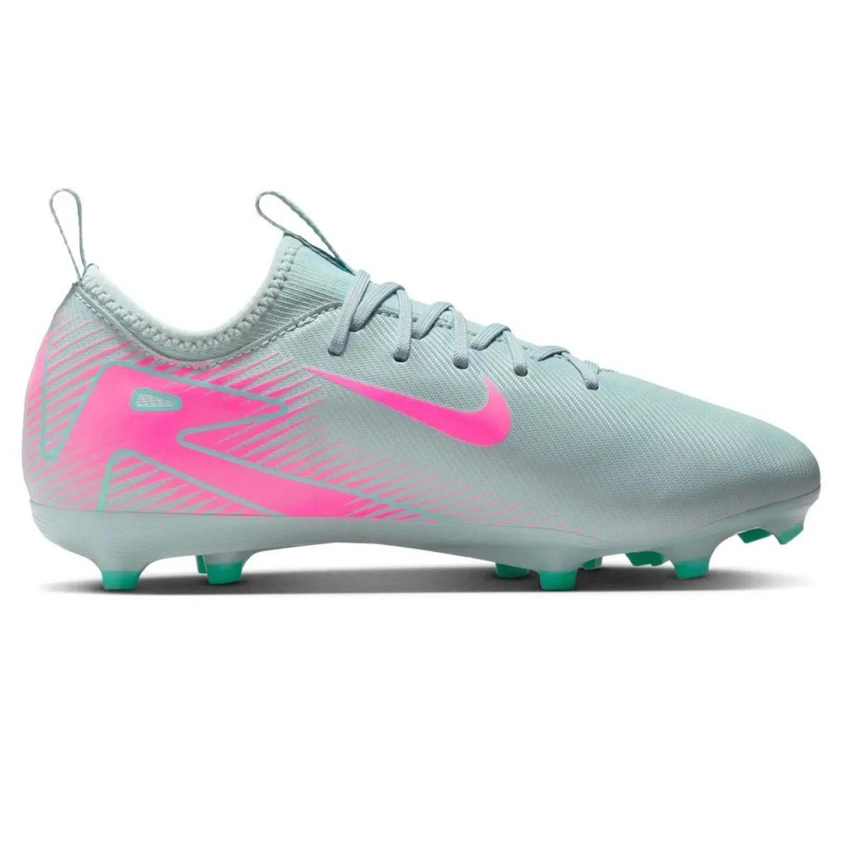 Nike Zoom Mercurial Vapor 16 Academy FG/MG Junior Football Shoes Çoklu Zemin Çocuk Futbol Ayakkabısı Pembe