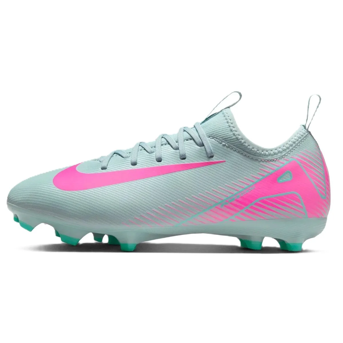 Nike Zoom Mercurial Vapor 16 Academy FG/MG Junior Football Shoes Çoklu Zemin Çocuk Futbol Ayakkabısı Pembe