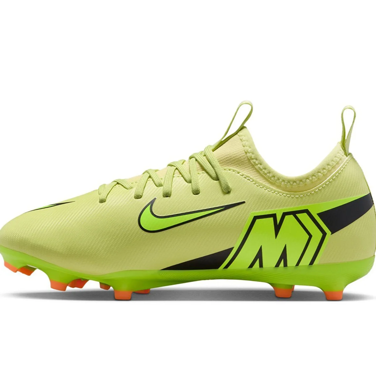 Nike Zoom Vapor 16 Academy FG/MG Kids Football Shoes Çocuk Çoklu Zemin Kramponu Fıstık Yeşili
