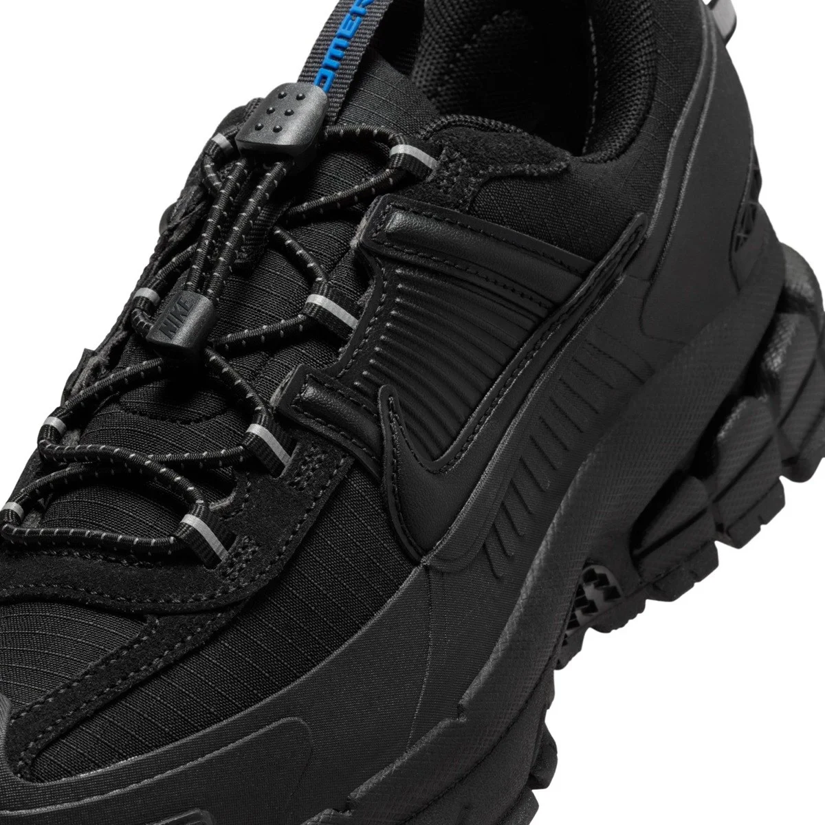 Nike Zoom Vomero Roam Womens Sneaker Su Tutmayan Lastik Bağcıklı Reflektörlü Kadın Günlük Spor Ayakkabı Siyah
