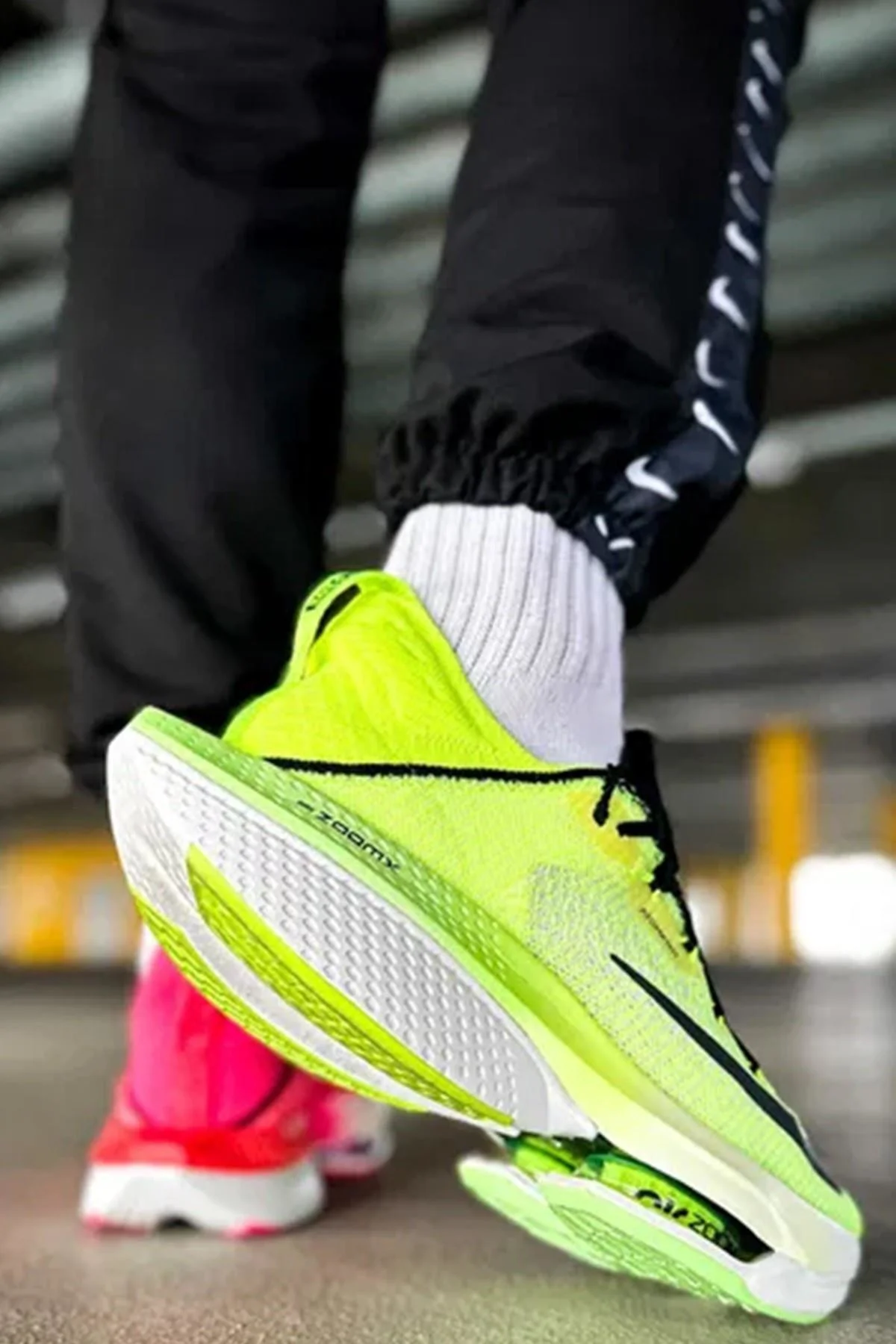 Nike Zoomx Alphafly Nex% 2 Atomknit Running Erkek Reflektörlü Koşu Antrenman Ayakkabısı Pembe Yeşil Fiyatı, Yorumları ve Özellikleri