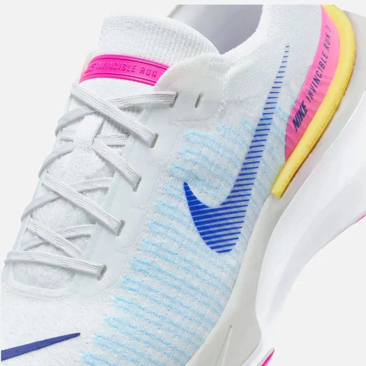Nike Zoomx invincible Run FK 3 Erkek Yürüyüş Koşu Ayakkabısı Krem Mavi