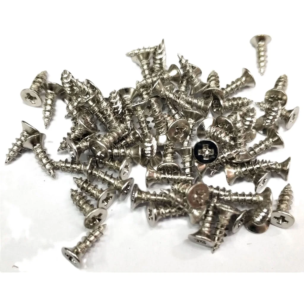 Nikel 1000 Adet Klips Vidası 2,3x7,5 mm YHB, İthal - Konik Başlı Kutu Ayak, Askı, Mini Vida Nikel 1000 Adet Klips Vidası 2,3x7,5 mm YHB, İthal - Konik Başlı Kutu Ayak, Askı, Mini Vida