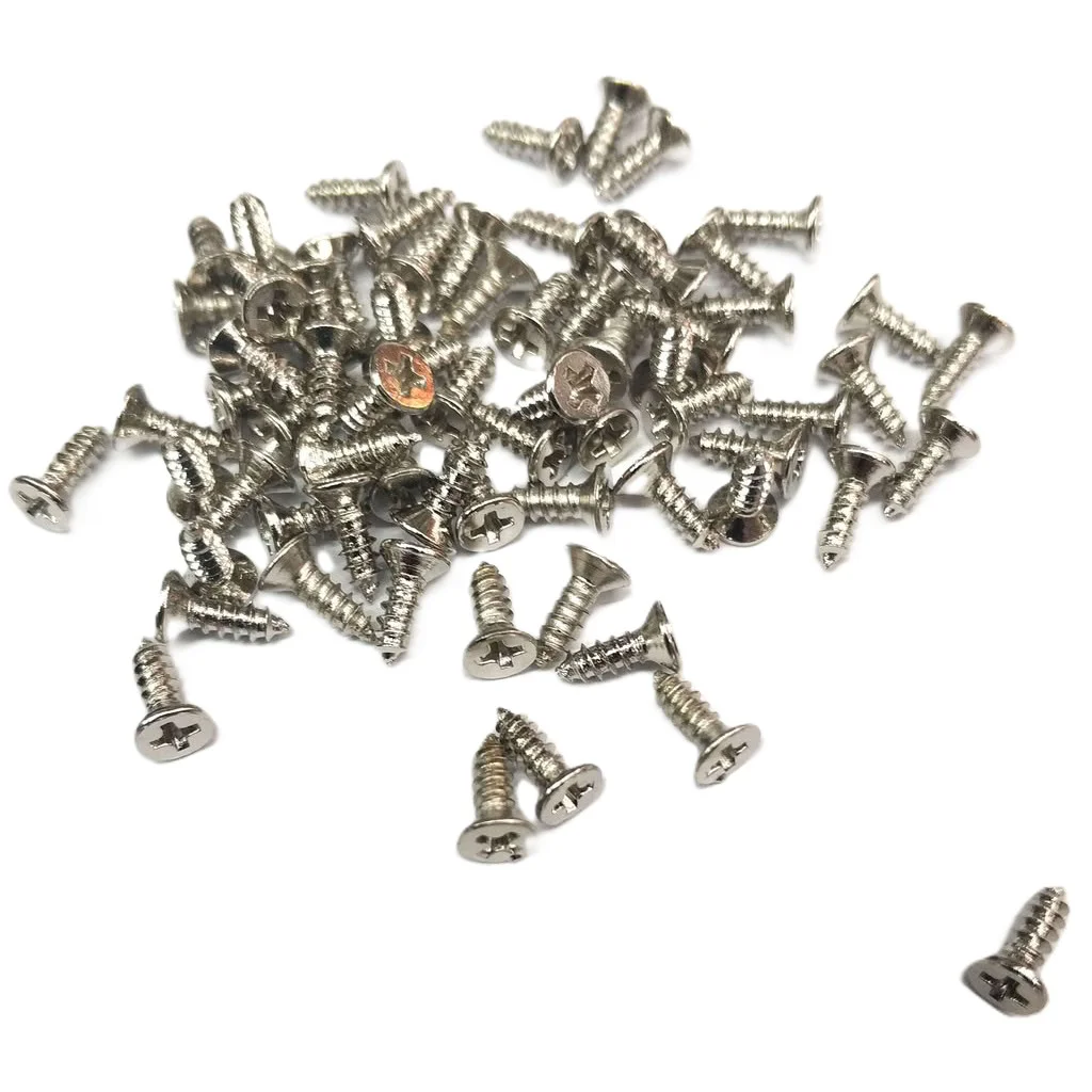 Nikel 1000 Adet Klips Vidası 2,2x6,5 mm YHB - Konik Başlı Kutu, Sandık, Ayak, Askı, Mini Vida Nikel 1000 Adet Klips Vidası 2,2x6,5 mm YHB - Konik Başlı Kutu, Sandık, Ayak, Askı, Mini Vida