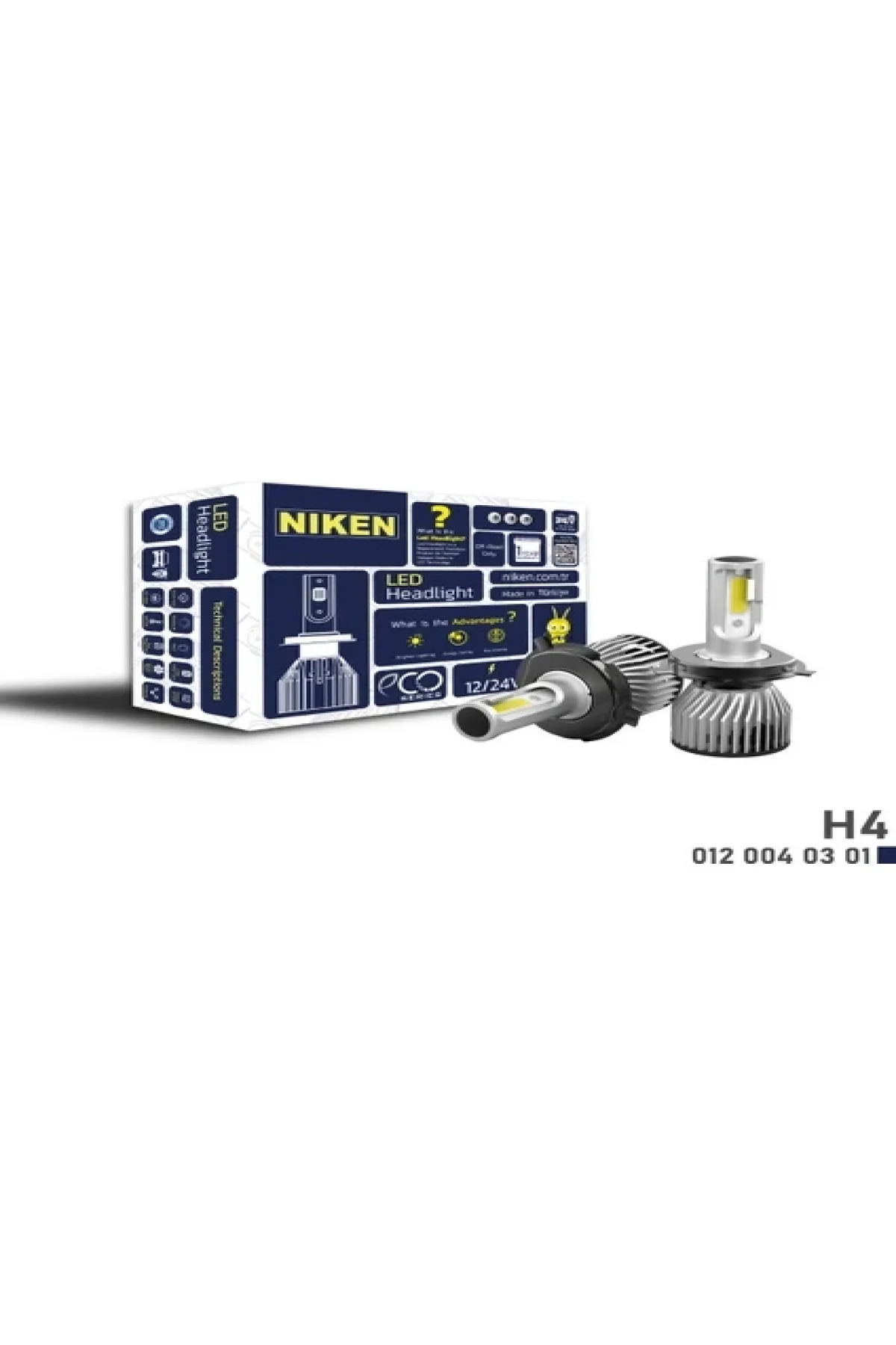 Niken Led Xenon Eco Serisi H4 Niken Led Xenon Eco Serisi H4