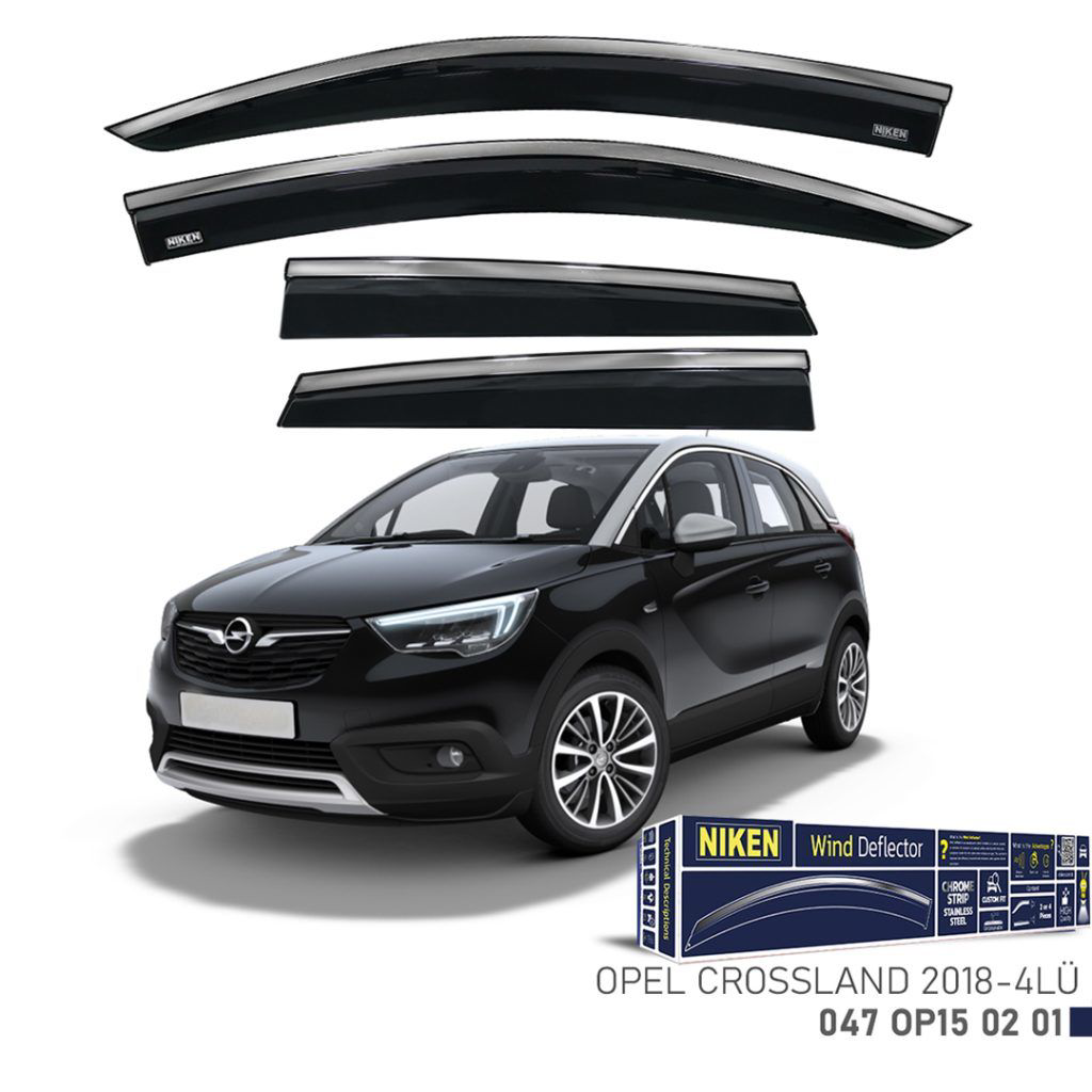 Niken Opel Uyumlu Crossland X - Crossland -2018 Kromlu Cam Rüzgar