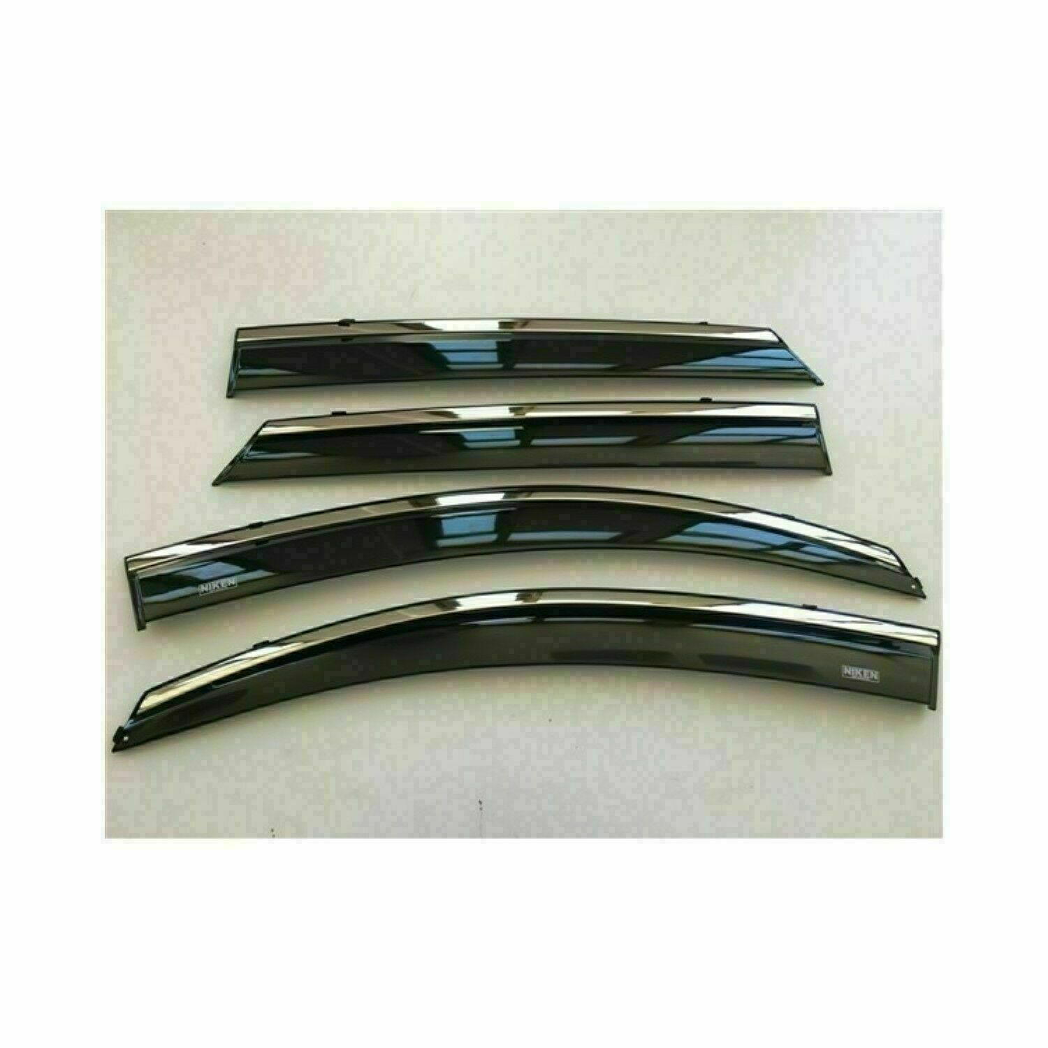 Niken Seat Uyumlu Leon -2013 Kromlu Cam Rüzgarlığı 4Lü Parça