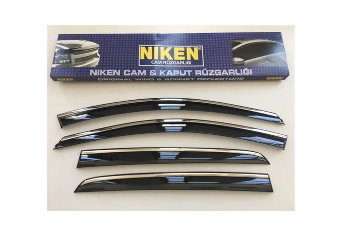 Drs Tuning Niken Skoda Kamiq 2018- Kromlu Cam Rüzgarlığı 4 Lü Drs Tuning Niken Skoda Kamiq 2018- Kromlu Cam Rüzgarlığı 4 Lü
