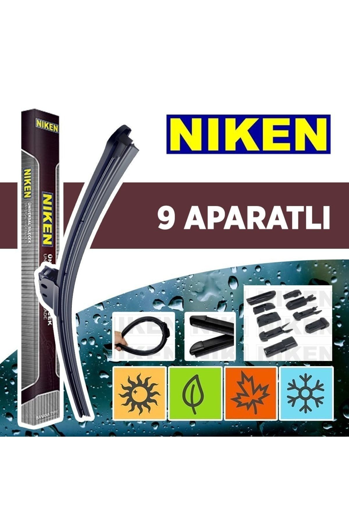 Niken Yeni Seri Chevrolet Spark Muz Silecek 2009-2020  Muz Tip Si