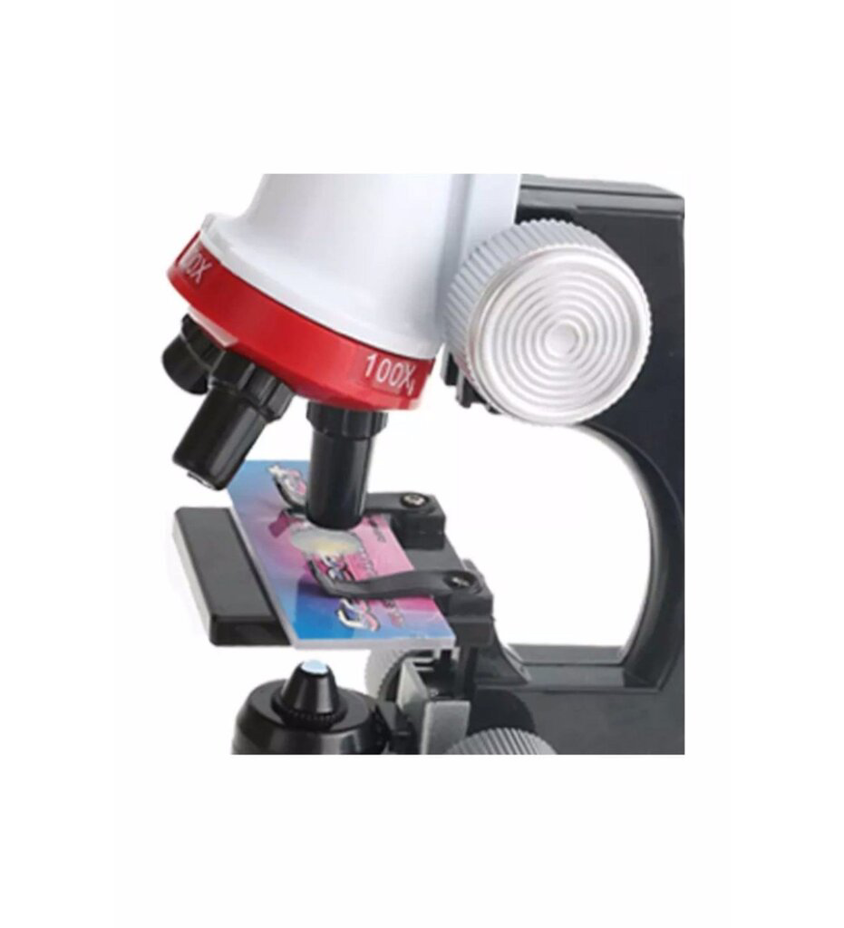 Nikula Eğitici Mikroskop Kiti Zoom Led Işıklı 100X 400X 1200X St1