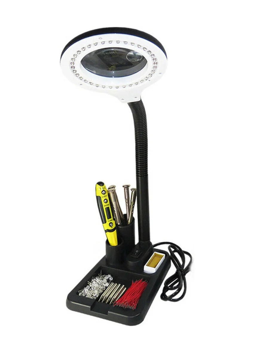 Nikula-esnek 5x /10x,40 Led Işıklı Büyüteç ,lamba Büyüteç Okuma, Çalışma Lehim Masa Lambası A808 Lisinya Diğer Nikula-esnek 5x /10x,40 Led Işıklı Büyüteç ,lamba Büyüteç Okuma, Çalışma Lehim Masa Lambası A808 Lisinya Diğer