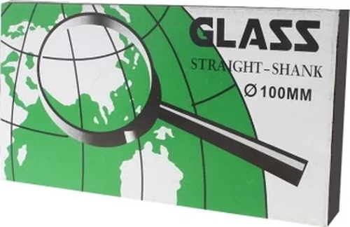 Nikula-plastik Siyah Yuvarlak Kolu 100mm Dia Büyüteç 5x Büyüteç Lisinya Diğer
