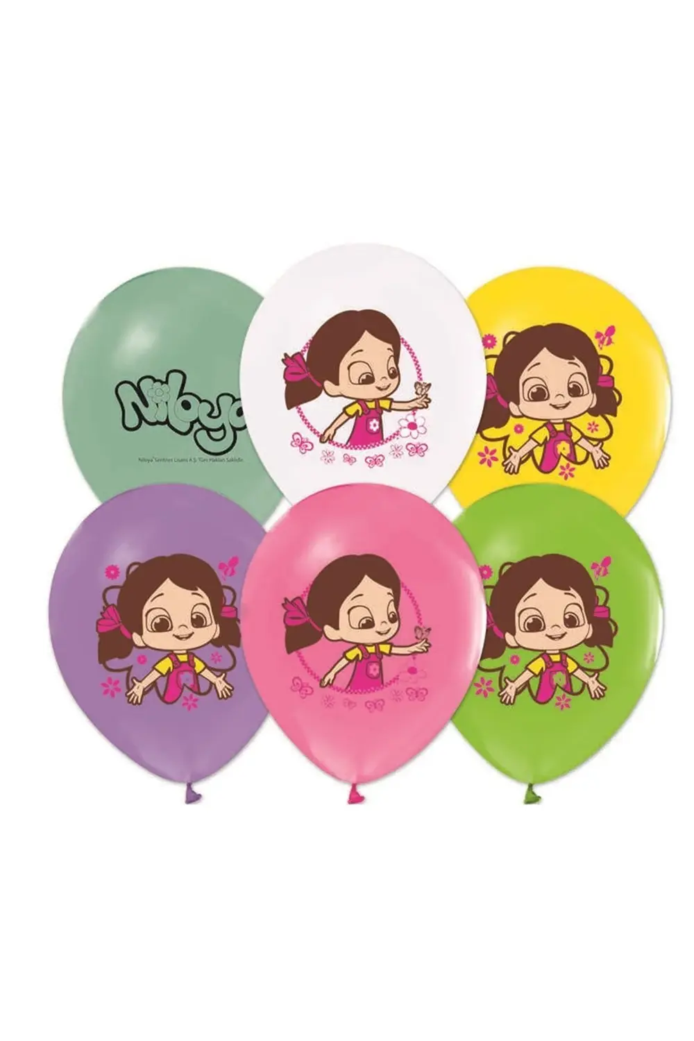 Niloya Balon Pastel Adet:100 Kl:50 En:25cm Boy:30cm