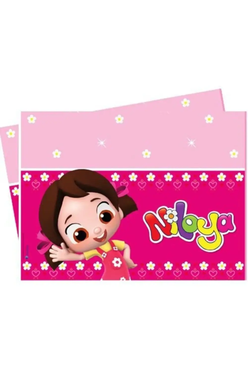 Niloya Doğum Günü Partisi Masa Örtüsü