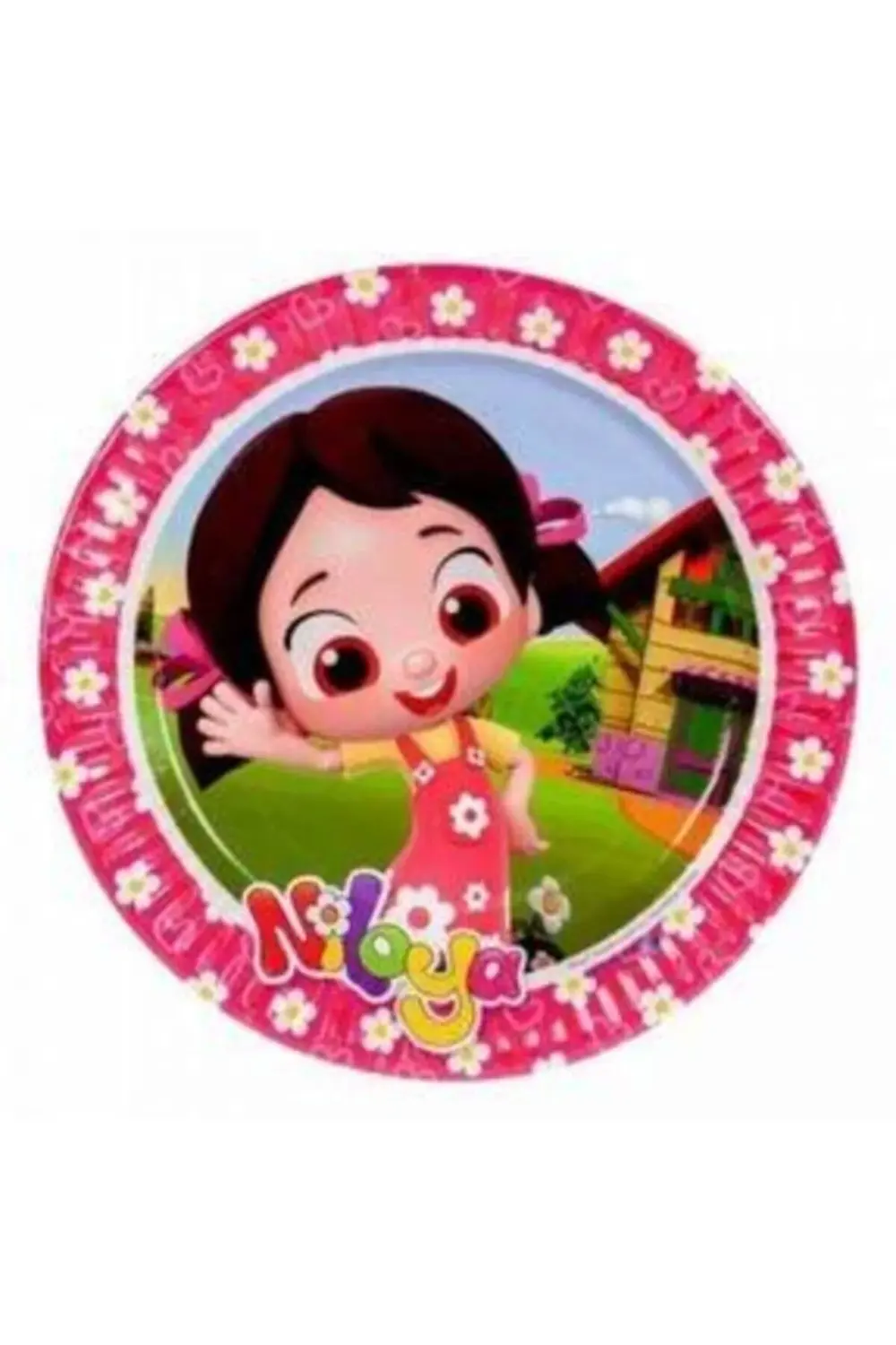 Niloya Karton Tabak 23 Cm 8'li